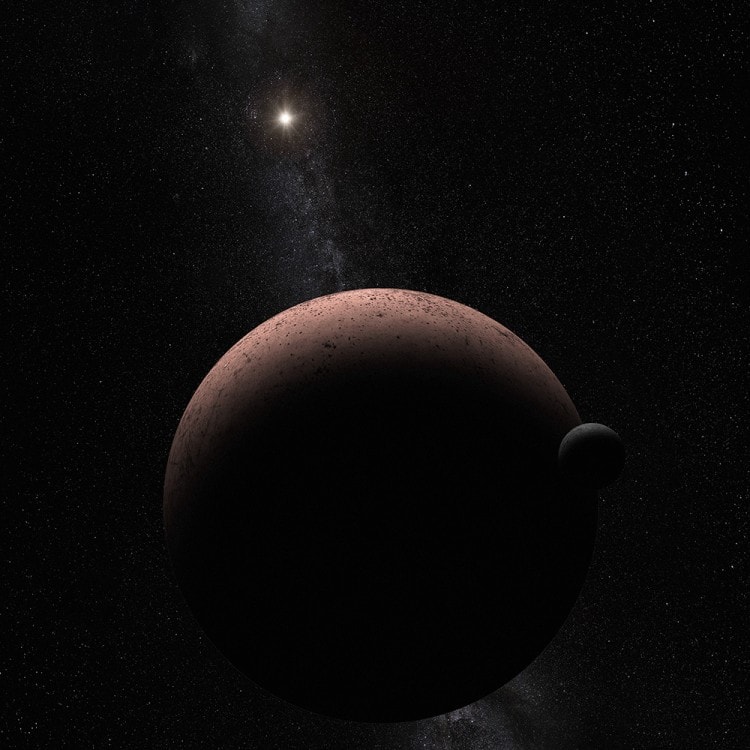 Hubble descobre lua em Makemake, planeta anão “vizinho” de Plutão